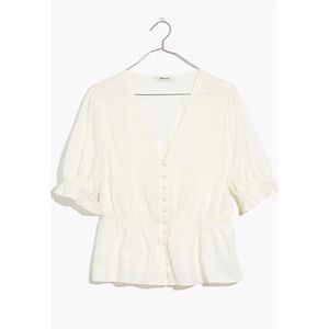 Madewell Peplum top